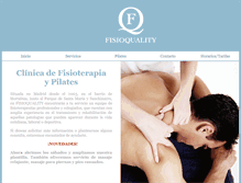 Tablet Screenshot of fisioquality.es